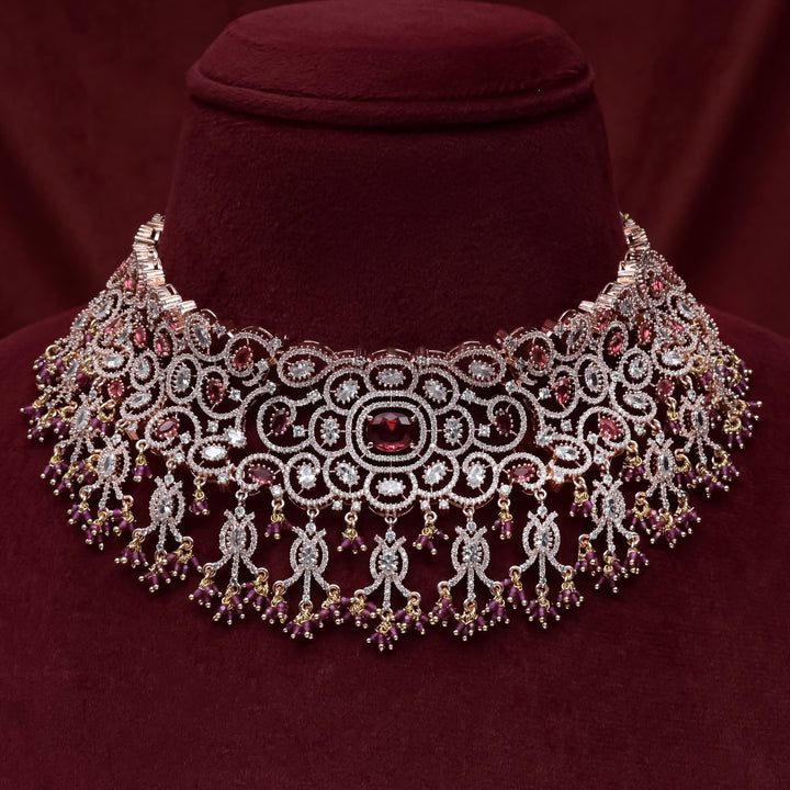 CZ Ruby Choker