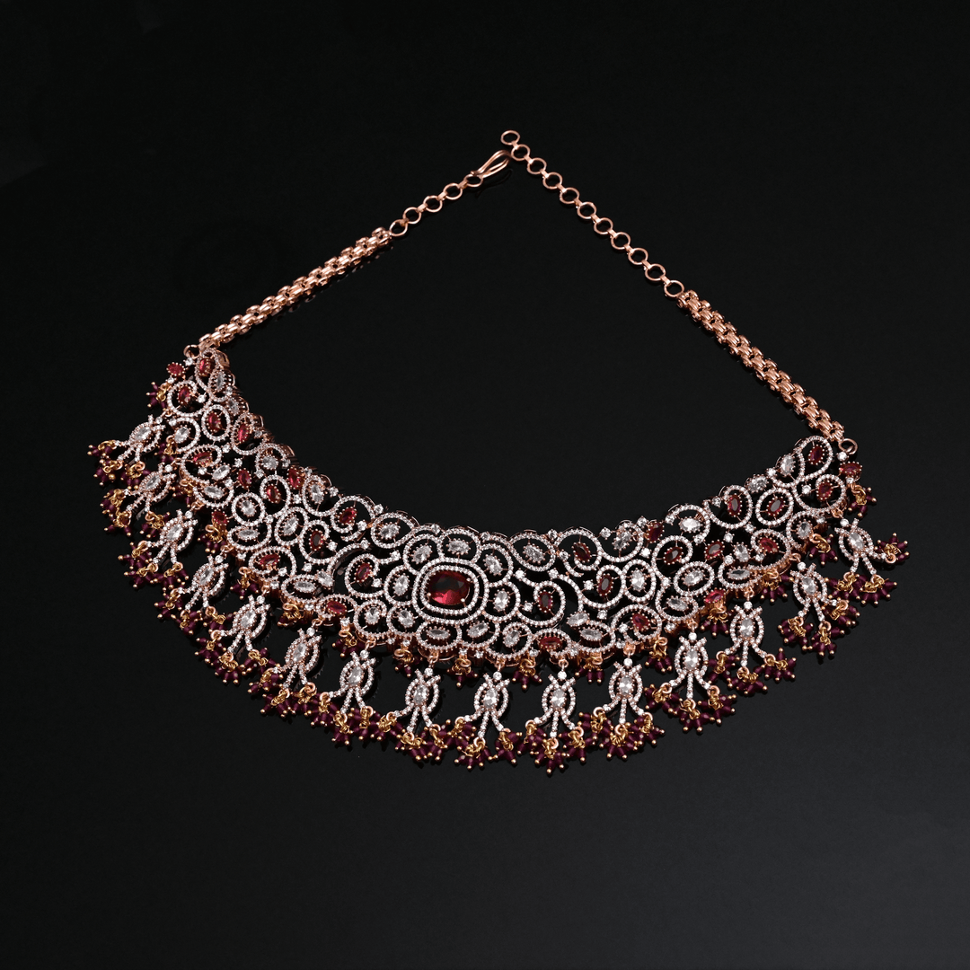 CZ Ruby Choker