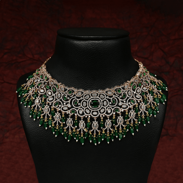 CZ Emerald Choker