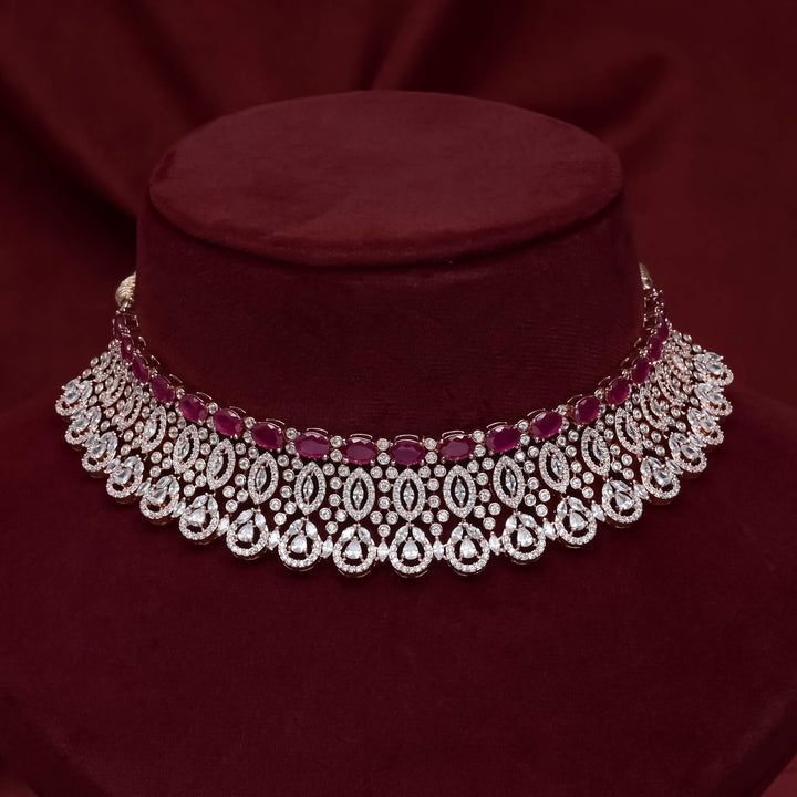 CZ Ruby Choker