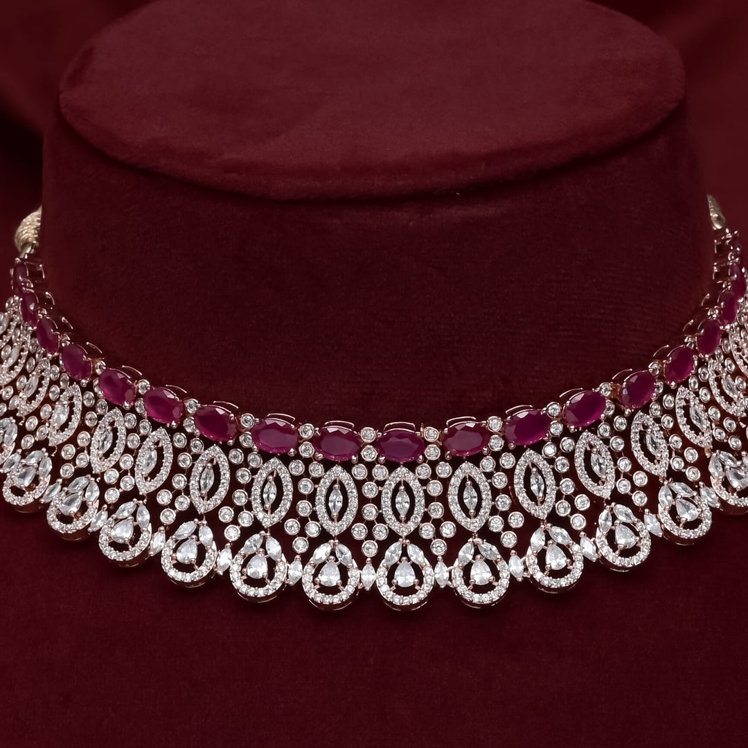 CZ Ruby Choker