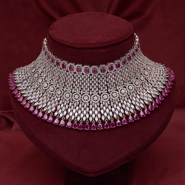 CZ Ruby Choker