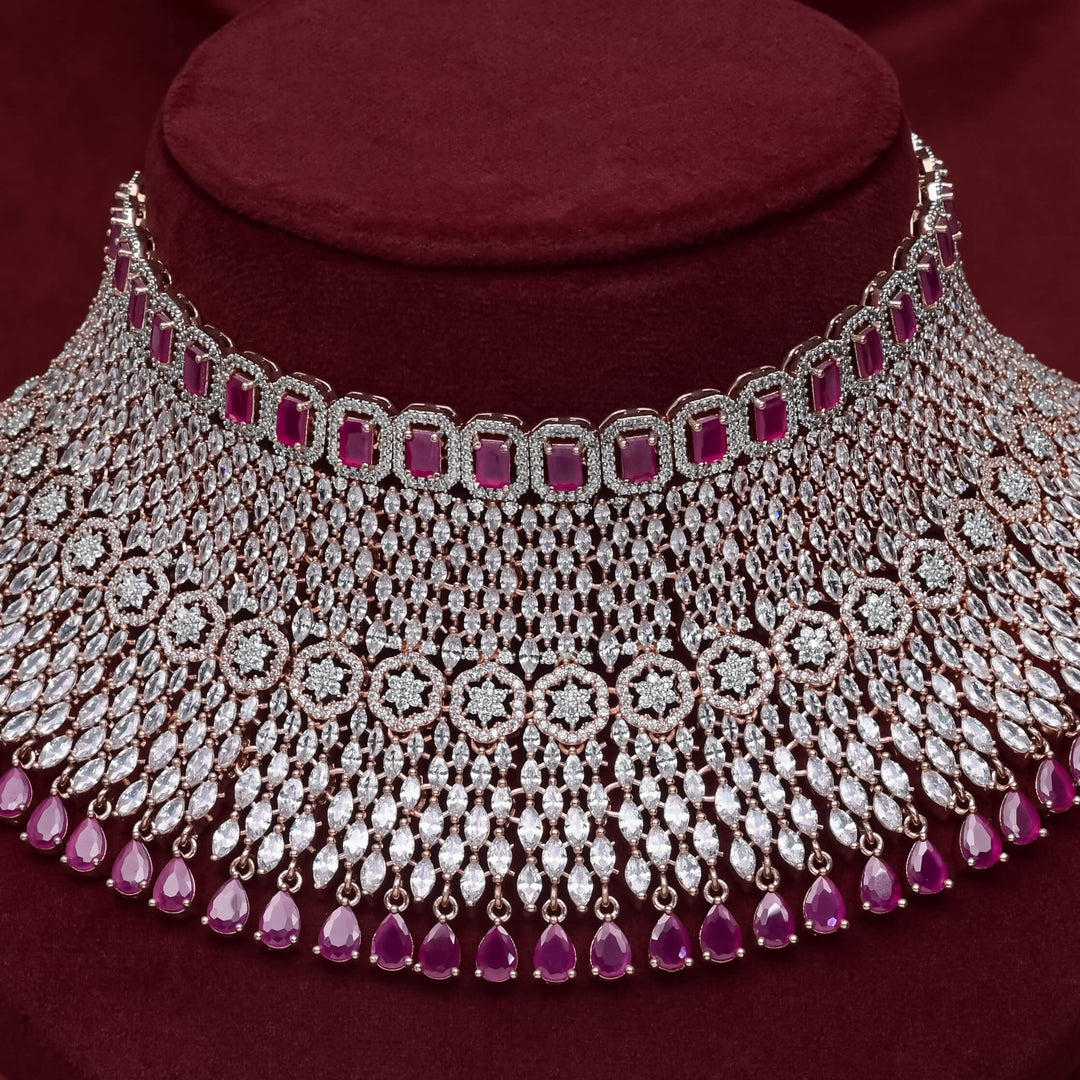 CZ Ruby Choker