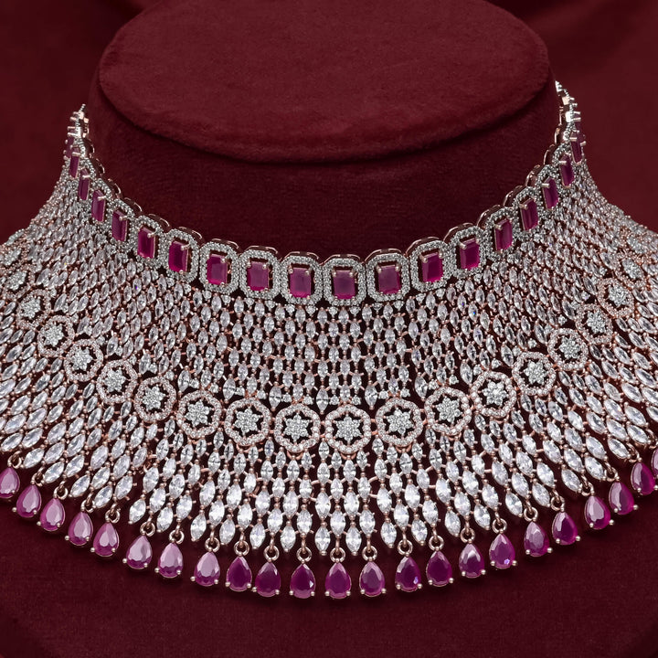 CZ Ruby Choker