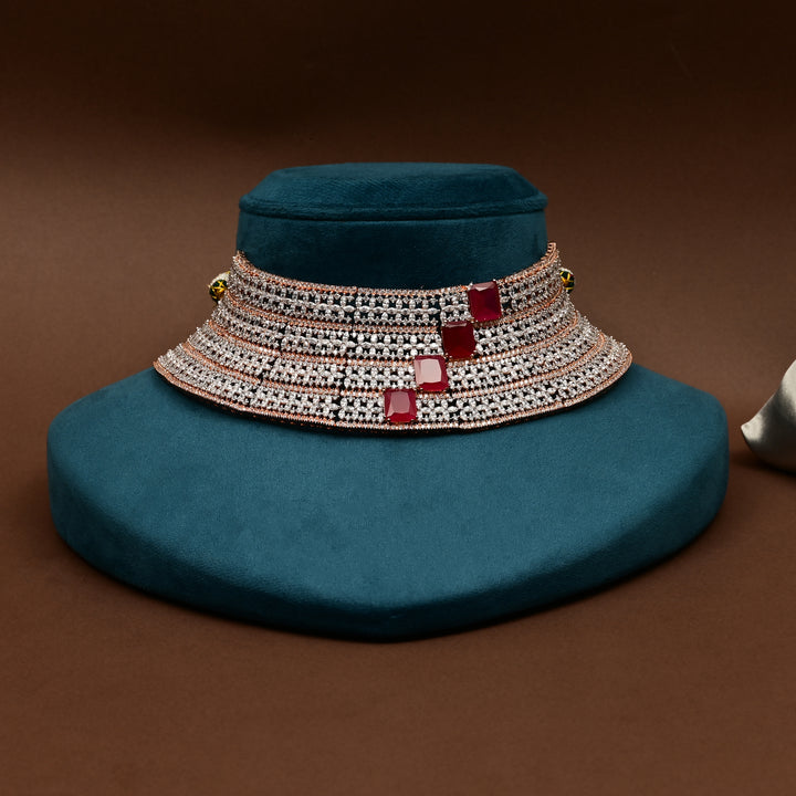CZ Ruby Choker