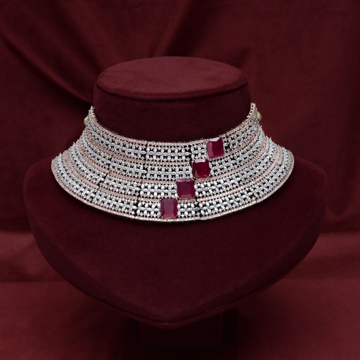 CZ Ruby Choker