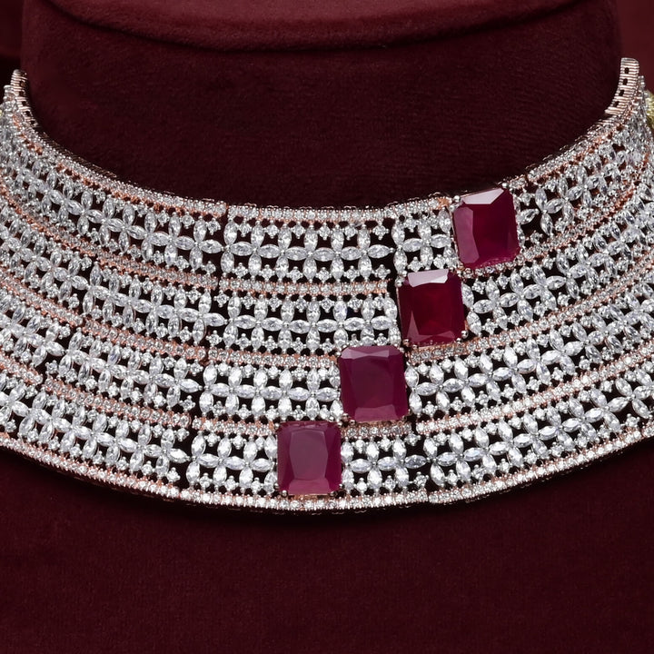CZ Ruby Choker