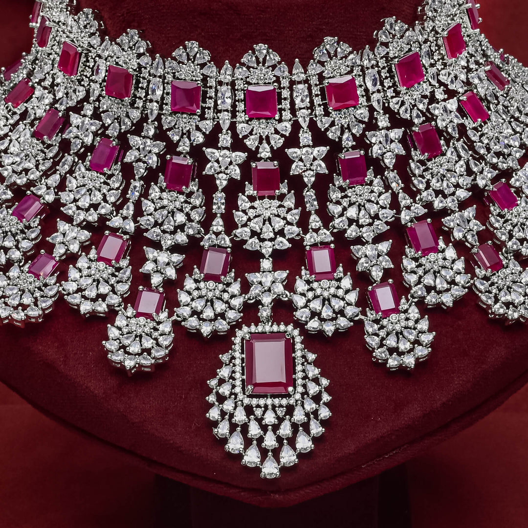 CZ Ruby Choker