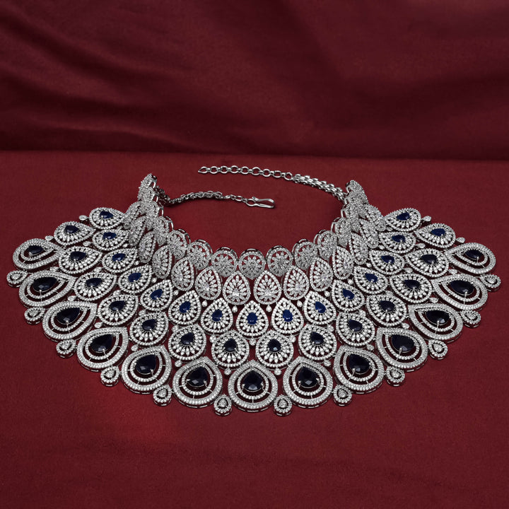 CZ Sapphire Choker