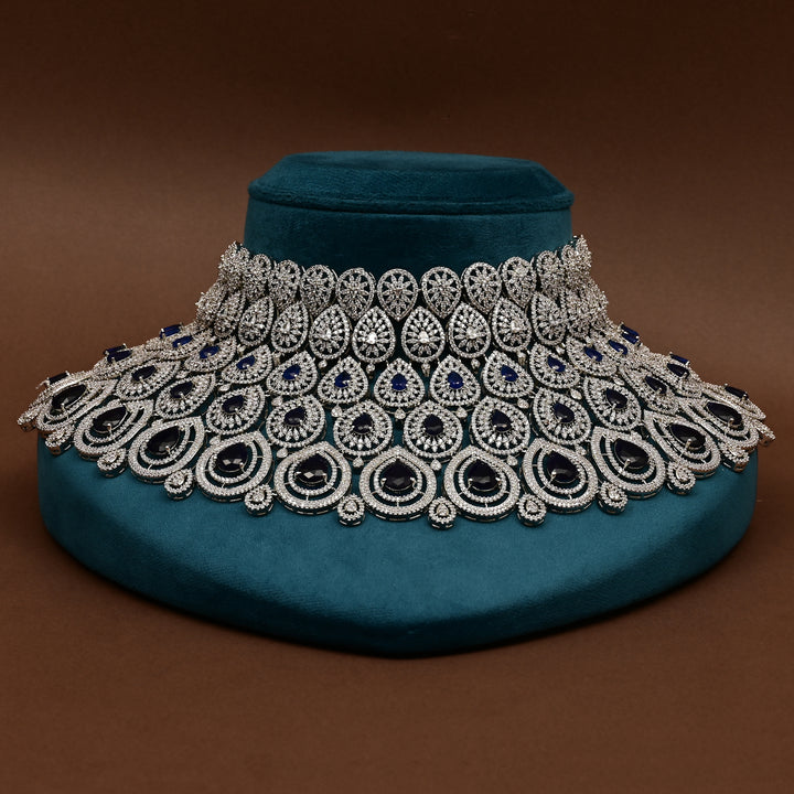 CZ Sapphire Choker