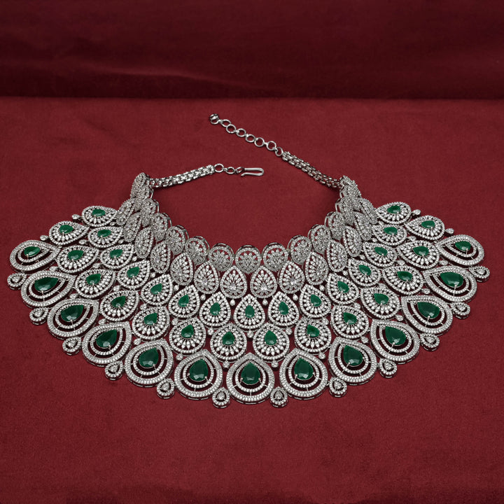 CZ Emerald Choker