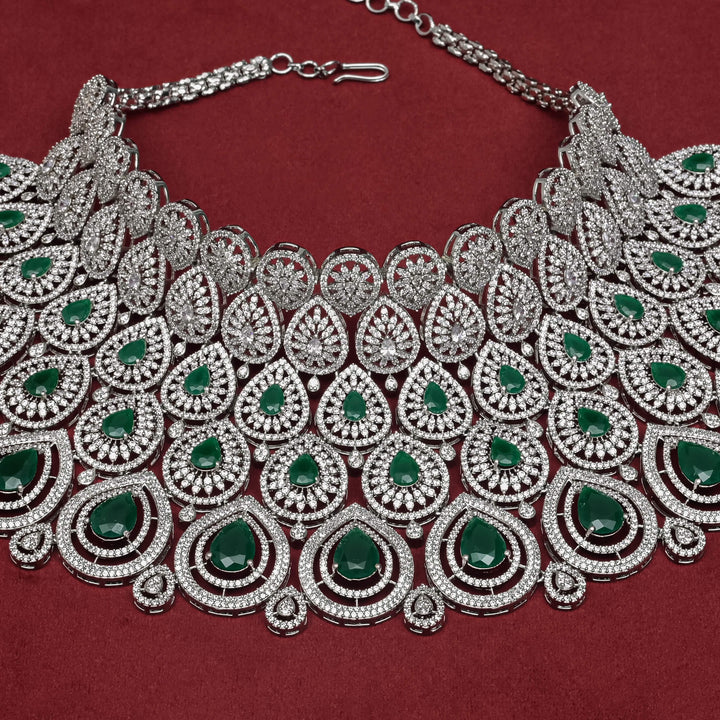 CZ Emerald Choker