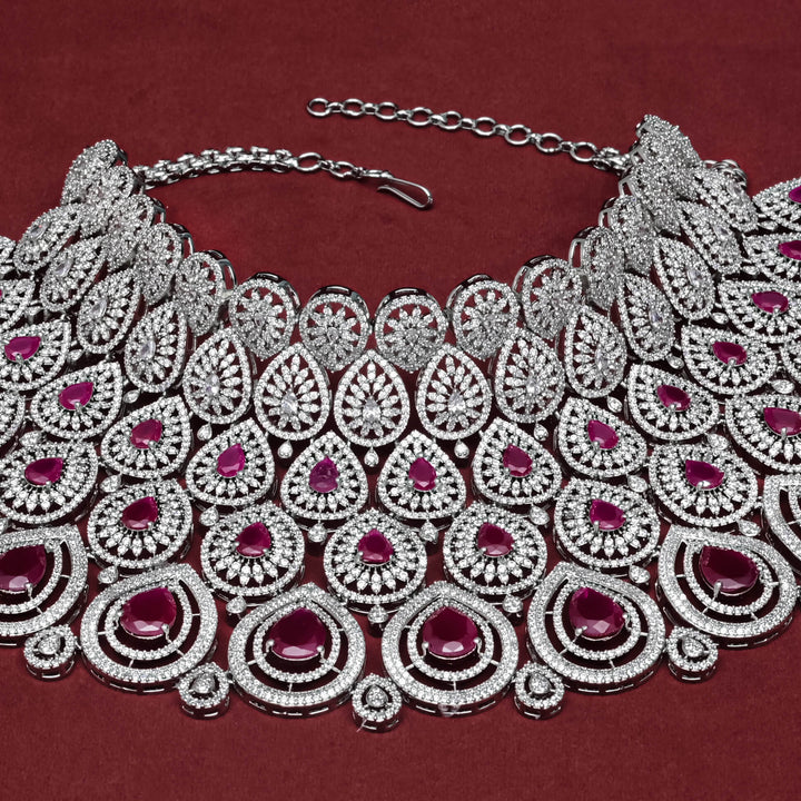 CZ Ruby Choker