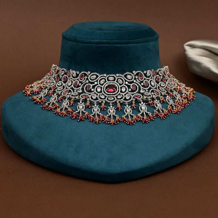 CZ Ruby Choker