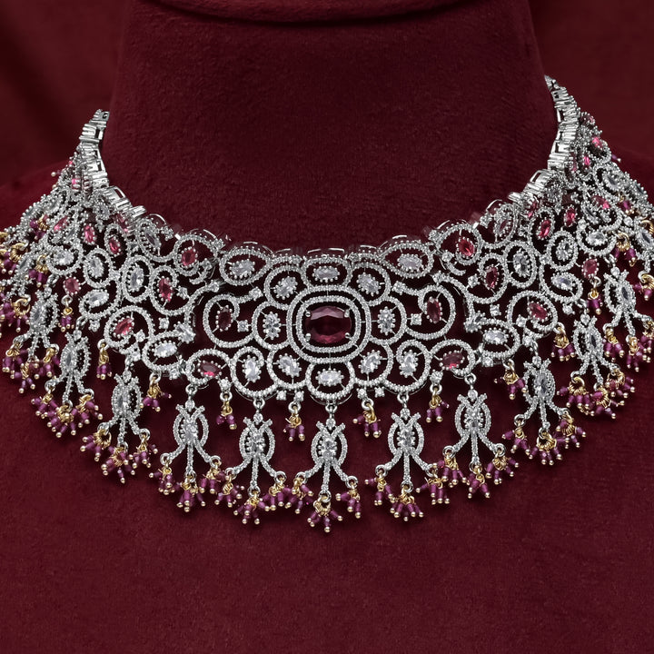 CZ Ruby Choker