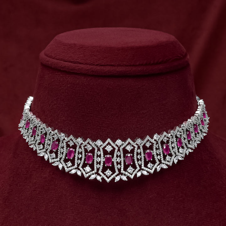 CZ Ruby Choker