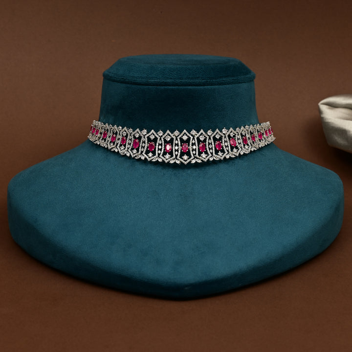 CZ Ruby Choker