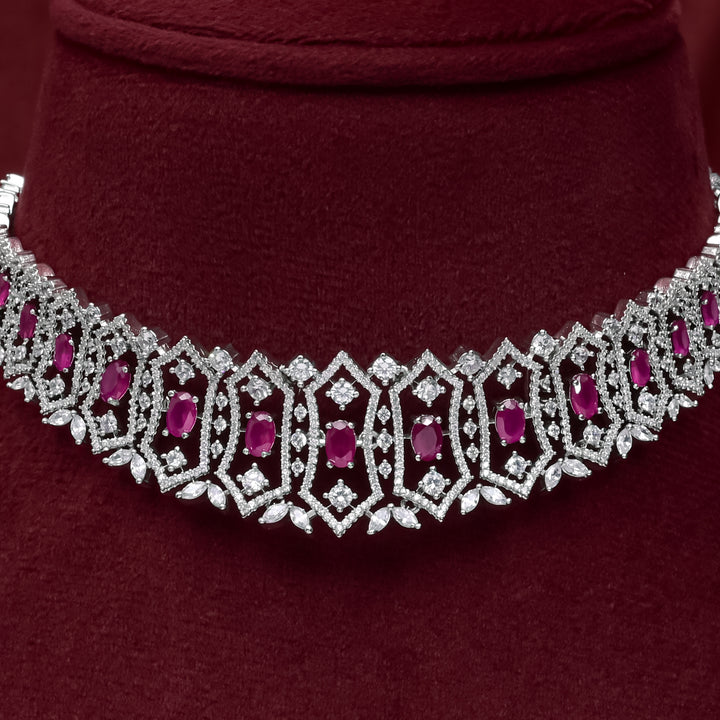 CZ Ruby Choker