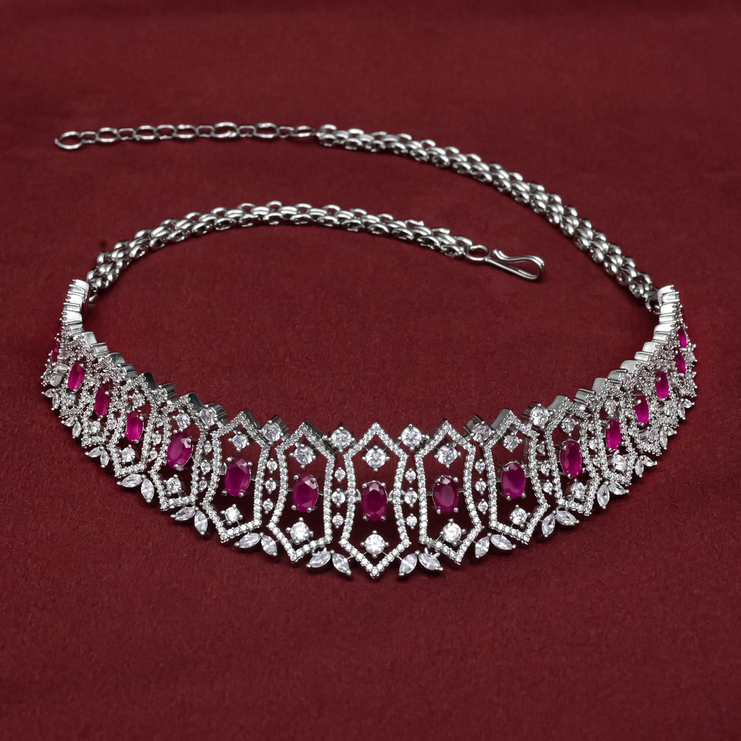 CZ Ruby Choker