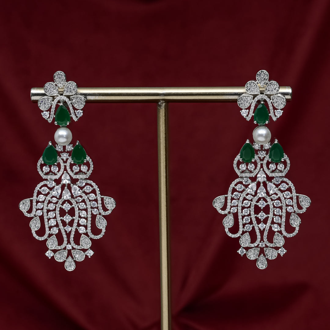 CZ Emerald Choker