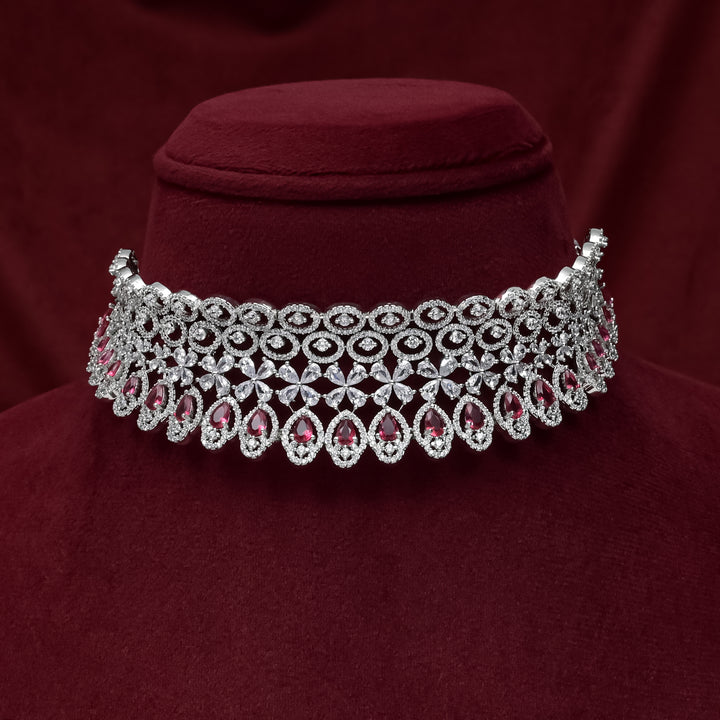 CZ Ruby Choker