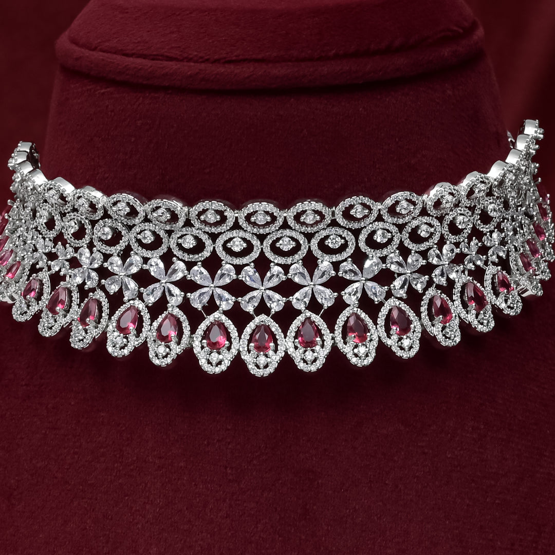 CZ Ruby Choker
