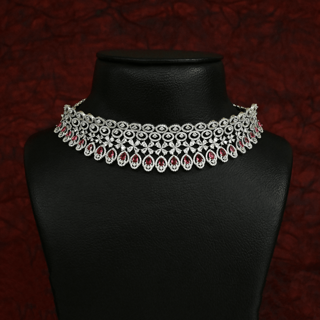 CZ Ruby Choker