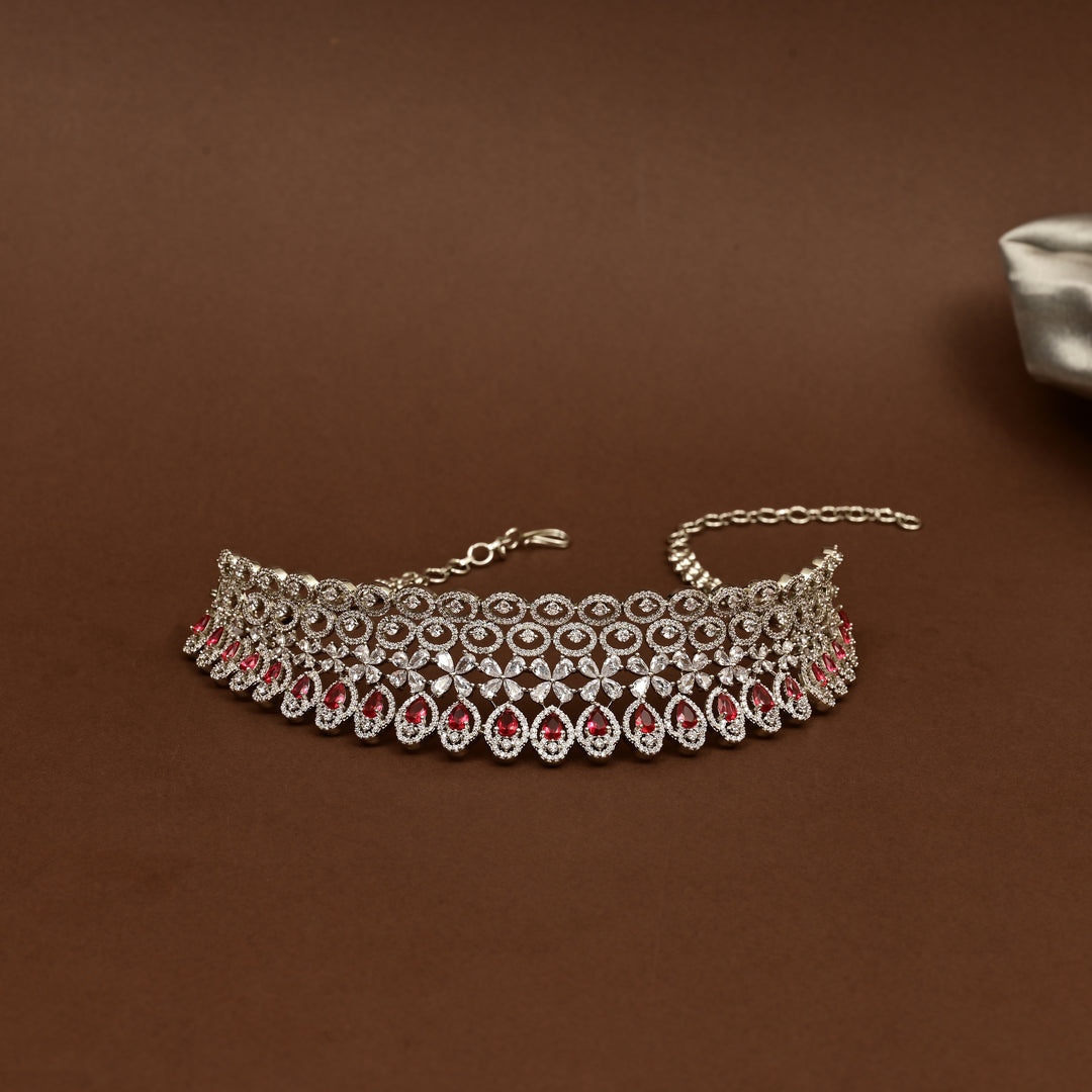 CZ Ruby Choker