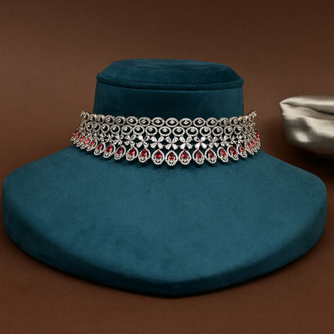 CZ Ruby Choker