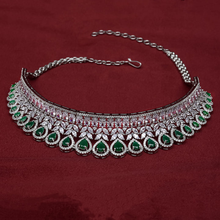 CZ Emerald Choker