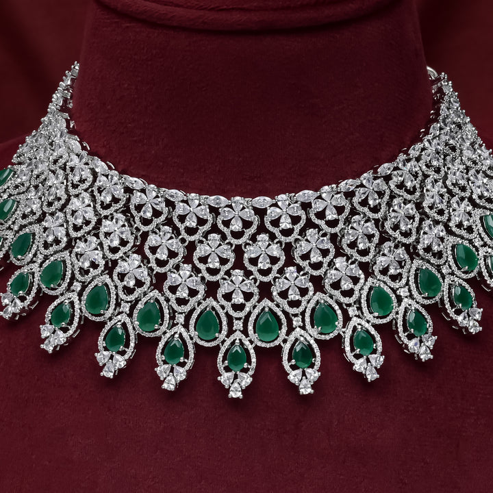 CZ Emerald Choker