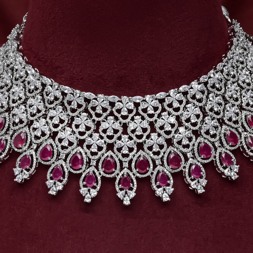 CZ Ruby Choker