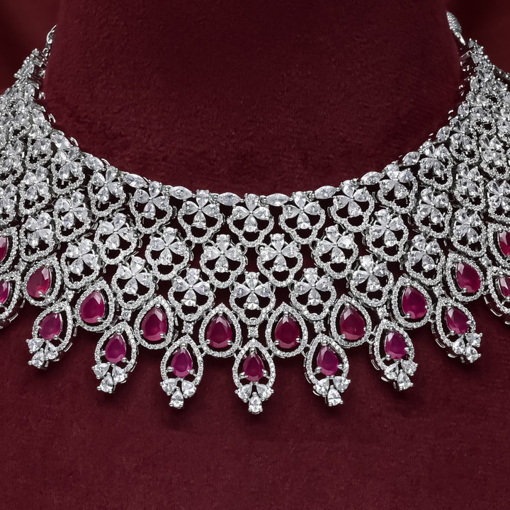 CZ Ruby Choker