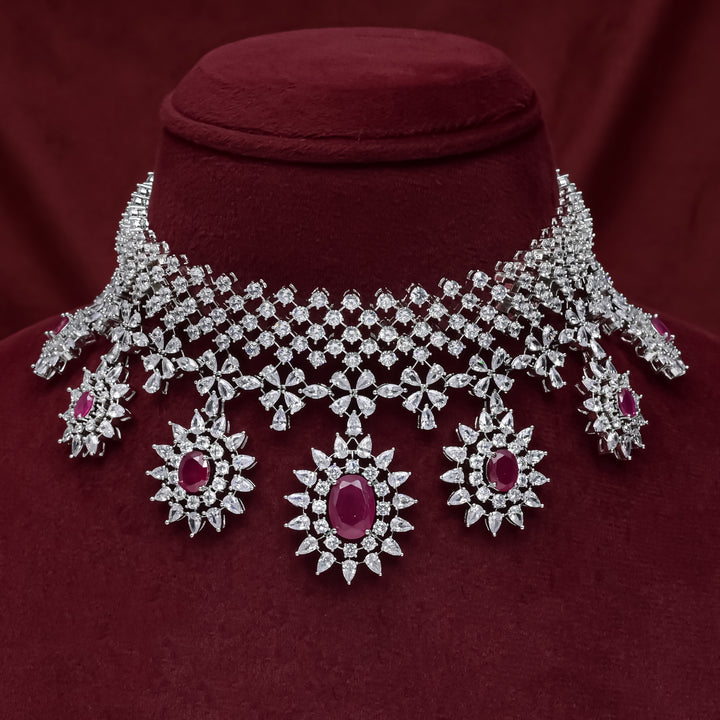 CZ Ruby Choker