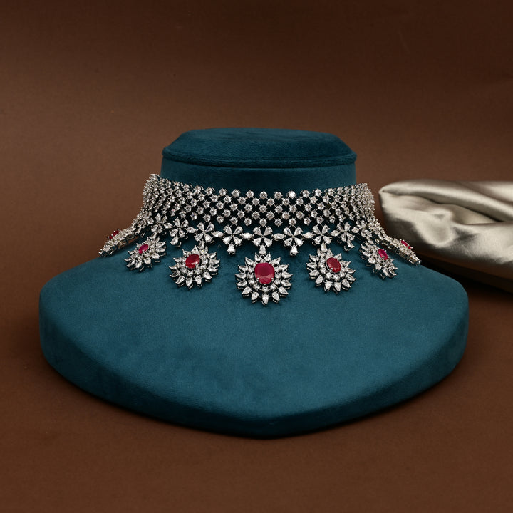 CZ Ruby Choker