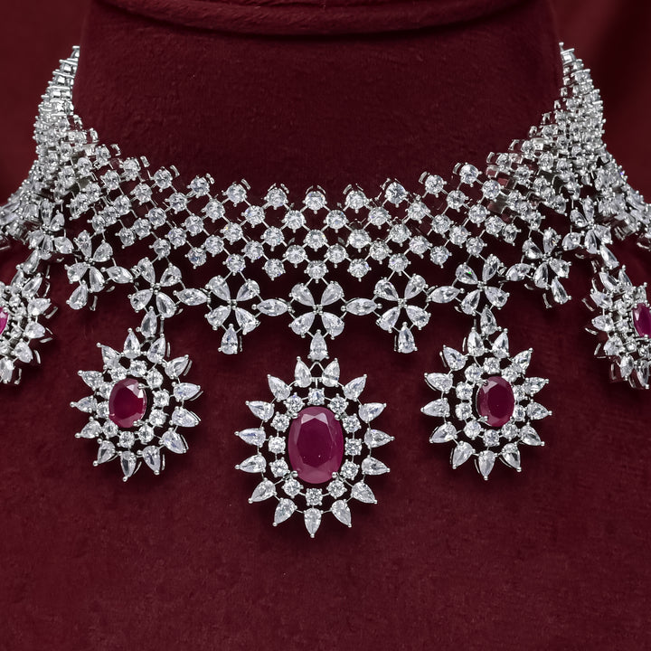 CZ Ruby Choker