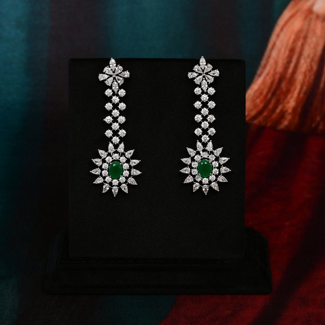 CZ Emerald Choker