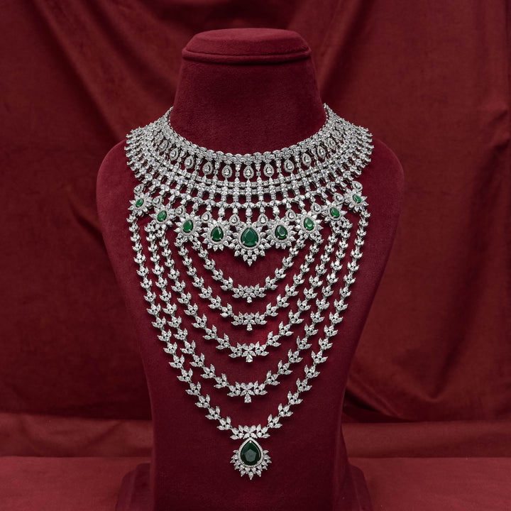 CZ Emerald Choker