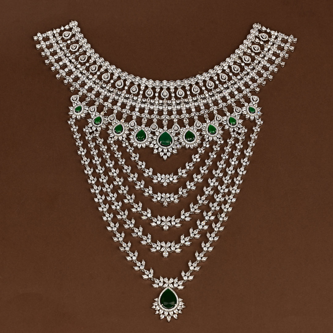 CZ Emerald Choker