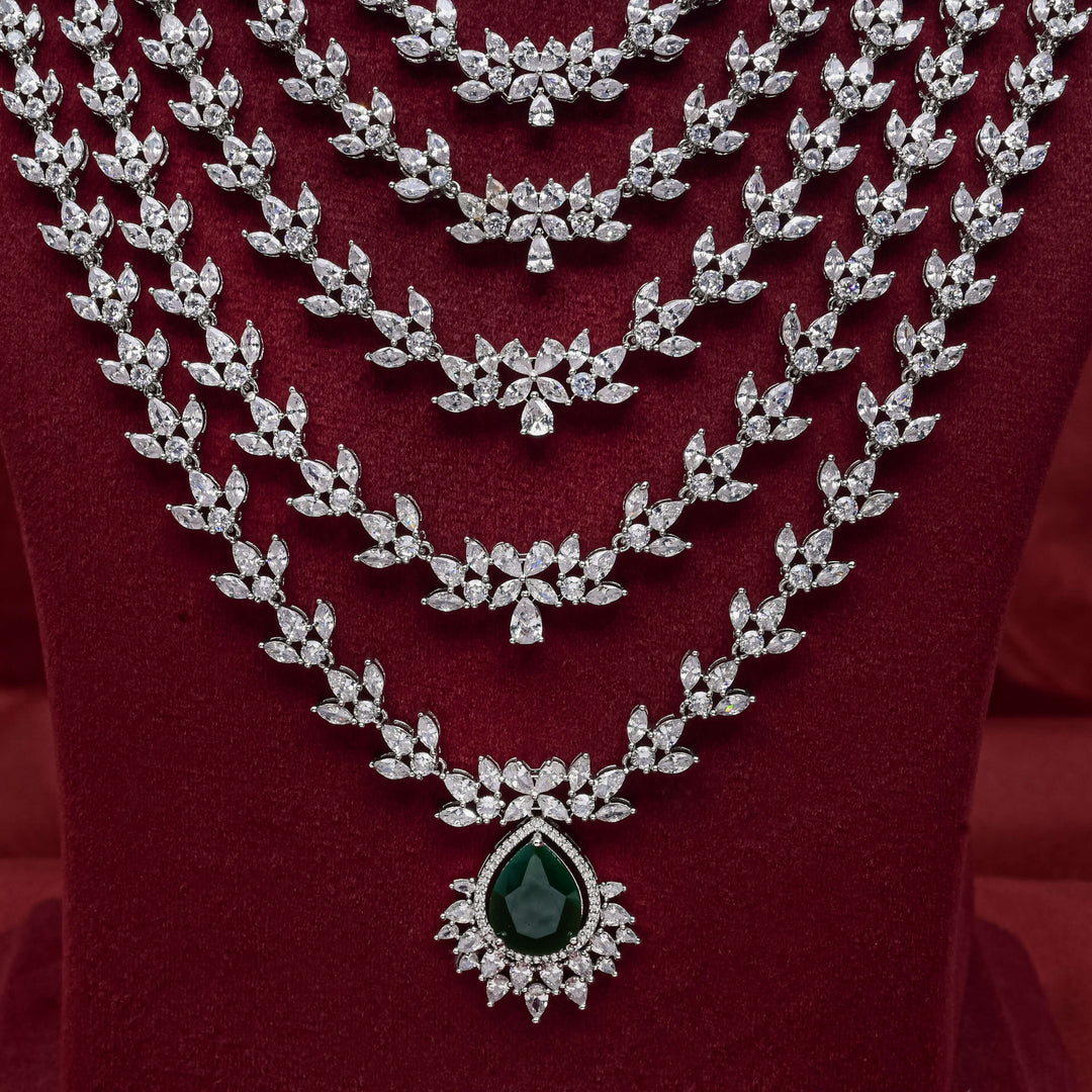 CZ Emerald Choker