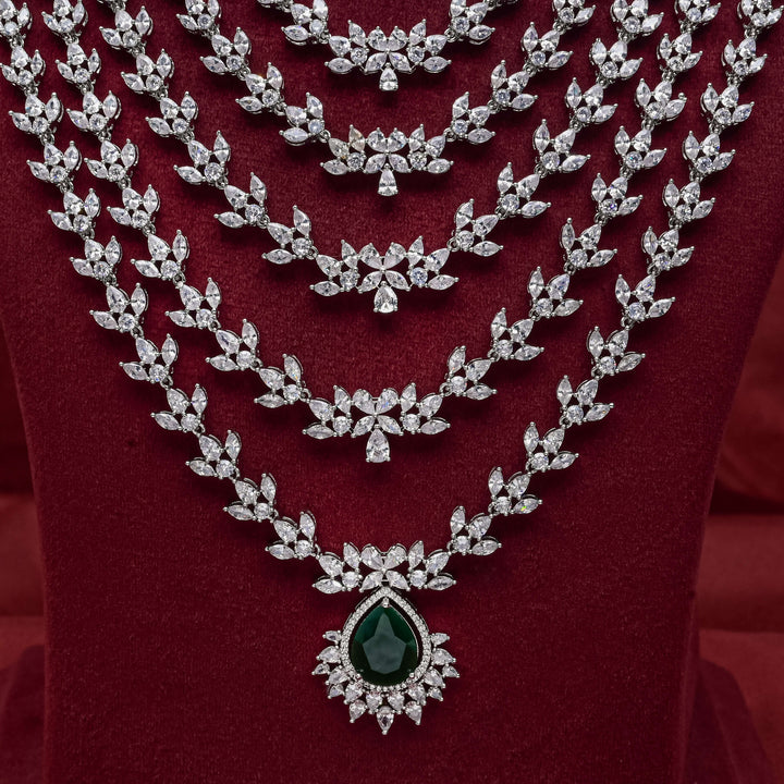 CZ Emerald Choker