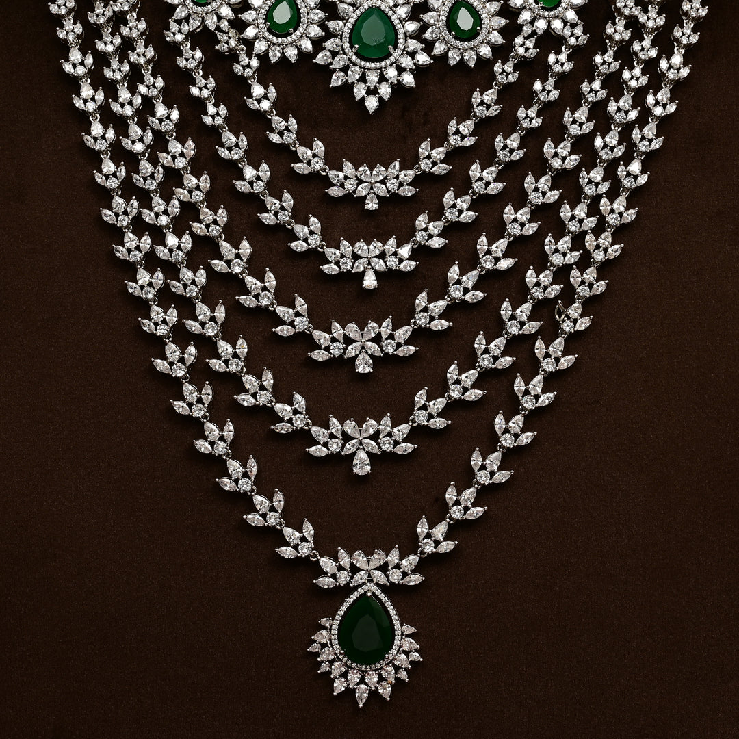 CZ Emerald Choker