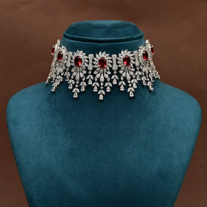 CZ Ruby Choker