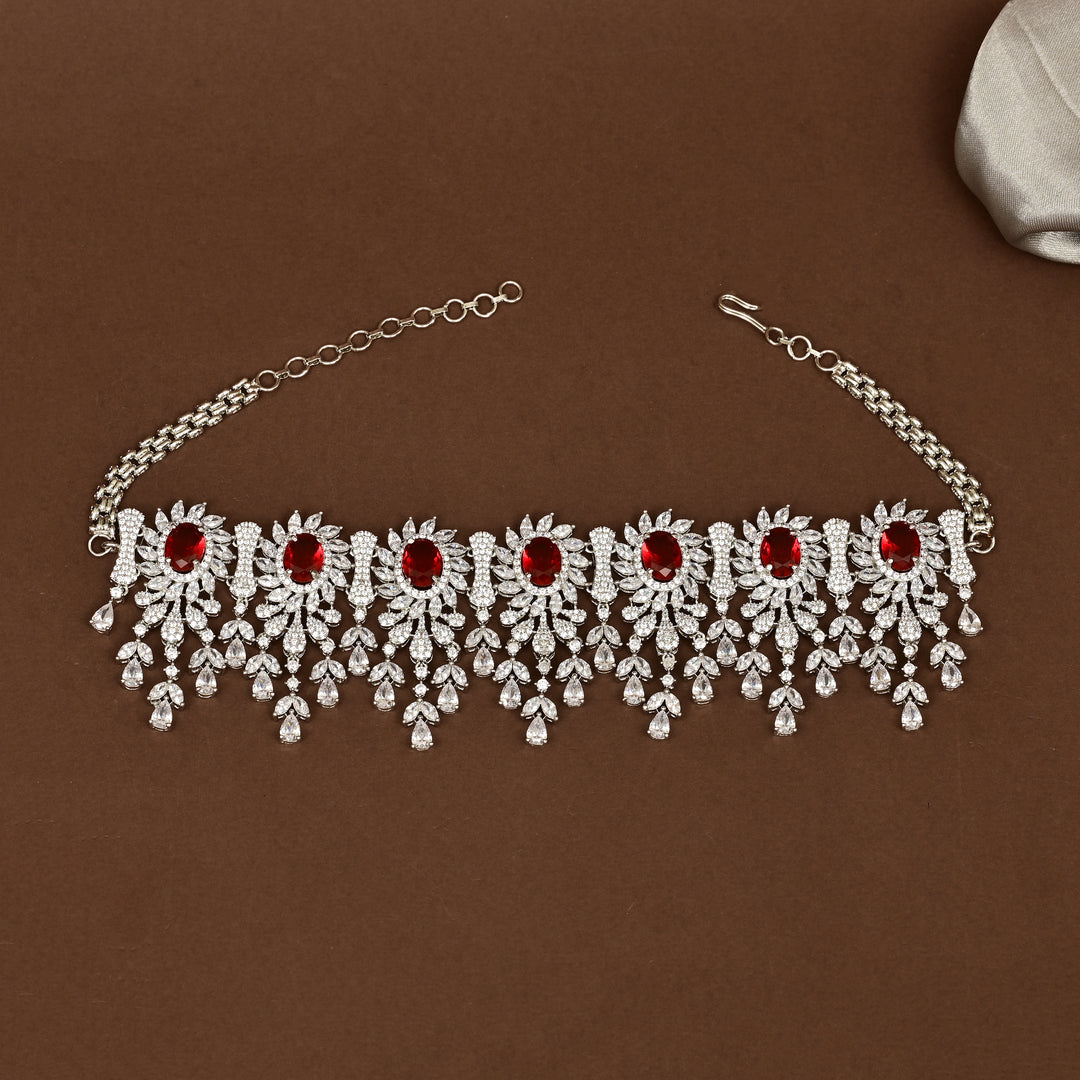 CZ Ruby Choker