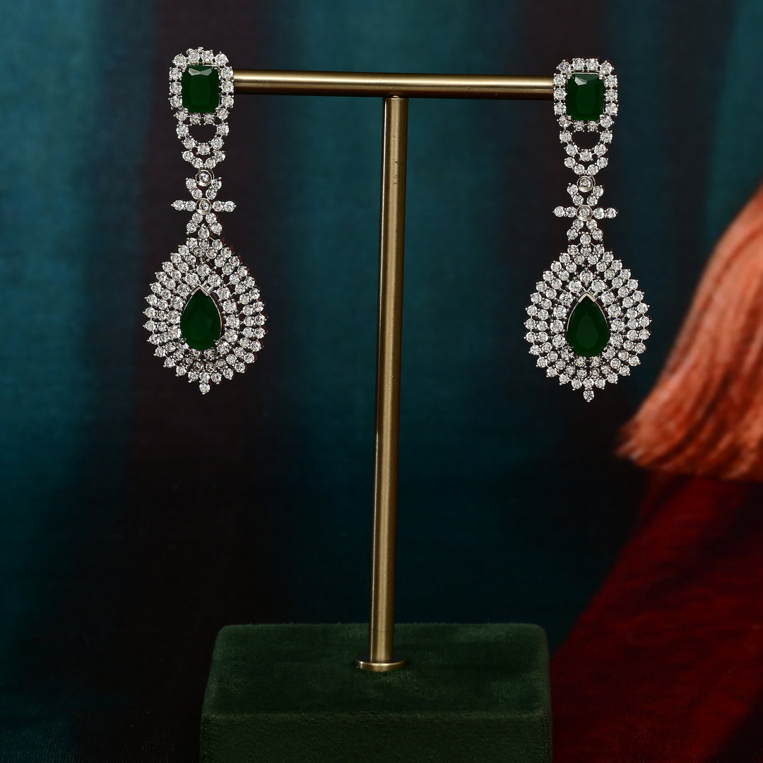 CZ Emerald Necklace