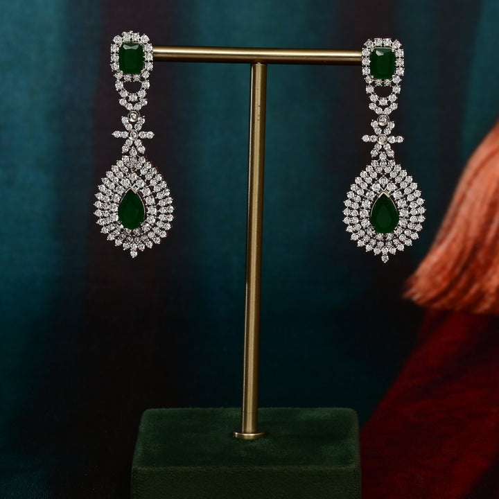 CZ Emerald Necklace