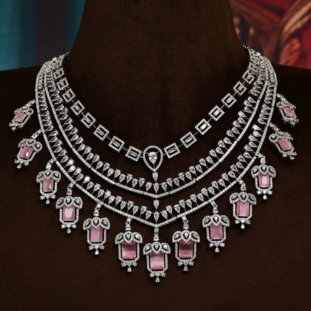 CZ Exclusive Necklace Set