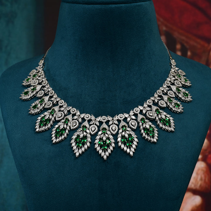 CZ Emerald Necklace