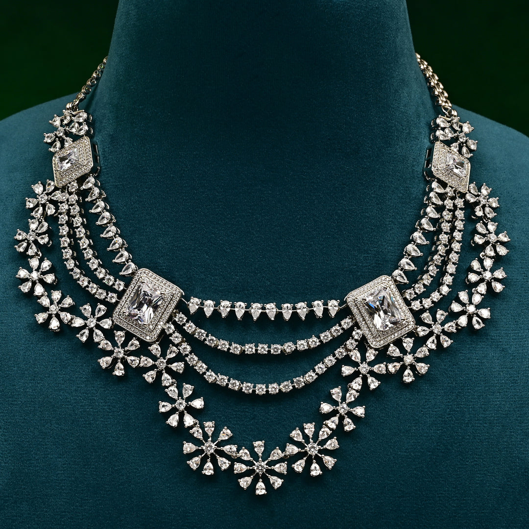 CZ Exclusive Necklace Set