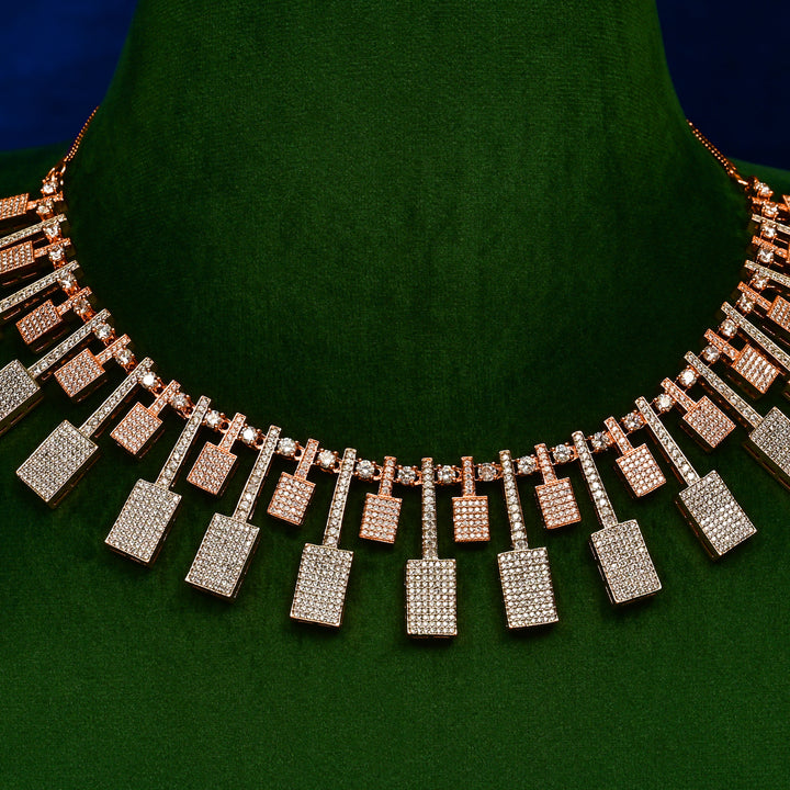 CZ Necklace Set